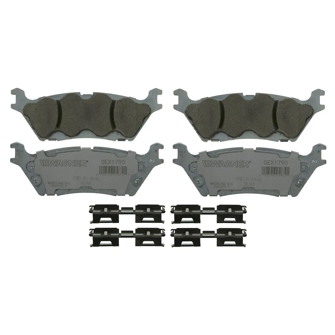 OEX1790 – WAGNER BRAKE Brake Pad, OE Replacement Ceramic With Shims/ Abutment Hardware